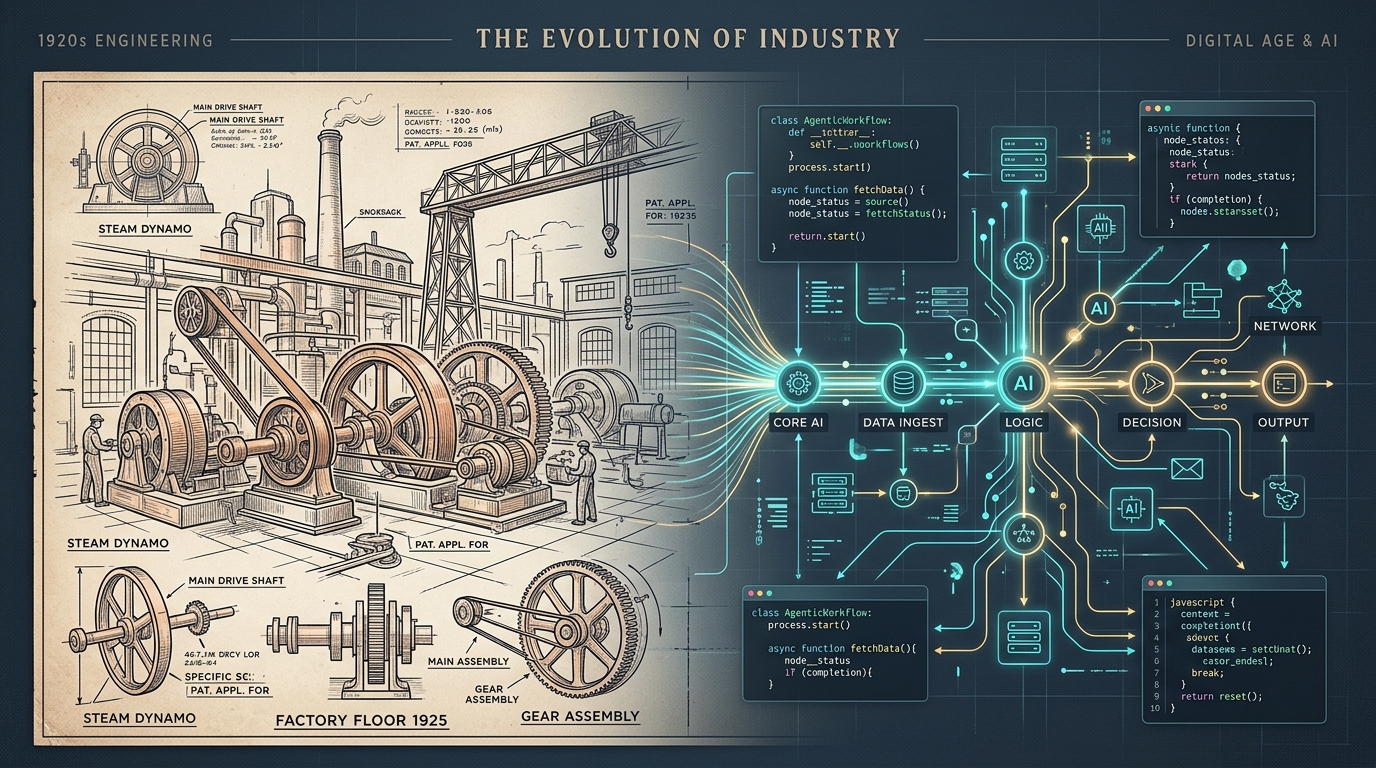 From Faster Substitution to Emergent Transformation: Historical Lessons for Enterprise AI in 2026